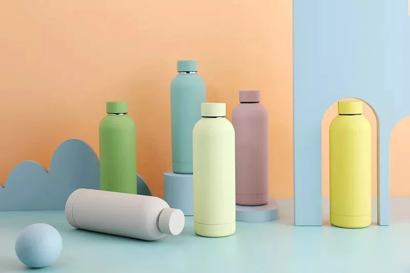 500ml Reusable Stainless Steel Vacuum Bottle – Laser Logo – 2