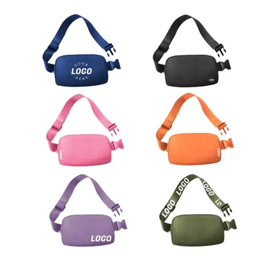 Backper Aquarius Anti-Theft Fruit-Print Waist Bag — front view