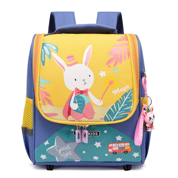 Magnolia SJ8039SCH kindergarten cartoon backpack front view
