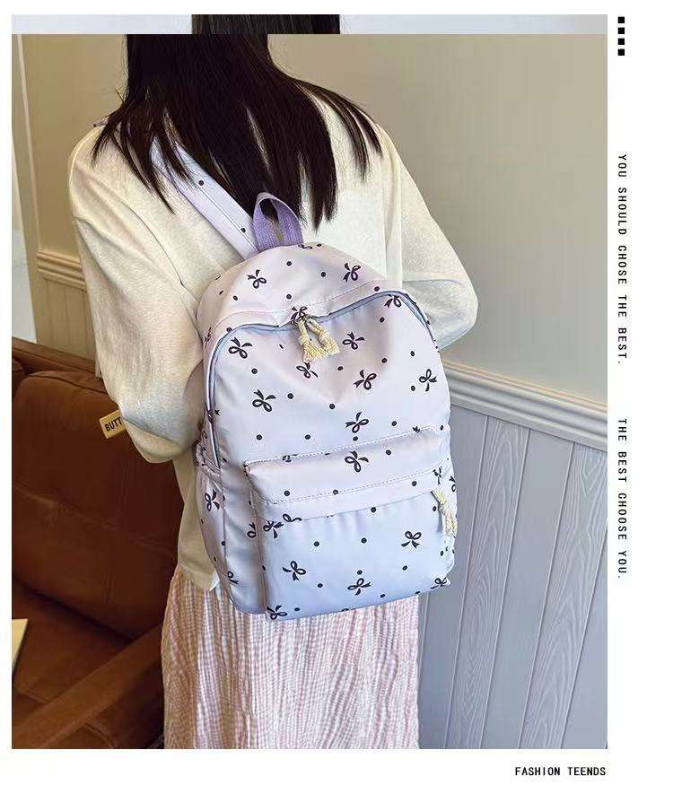3-Piece Set College Student Backpack - Sycorax SJ8521SCH - Senjia wholesale backpack detail
