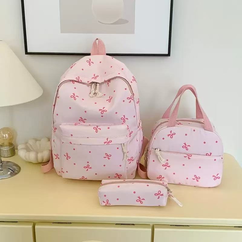3-Piece Set College Student Backpack - Sycorax SJ8521SCH - Senjia wholesale backpack