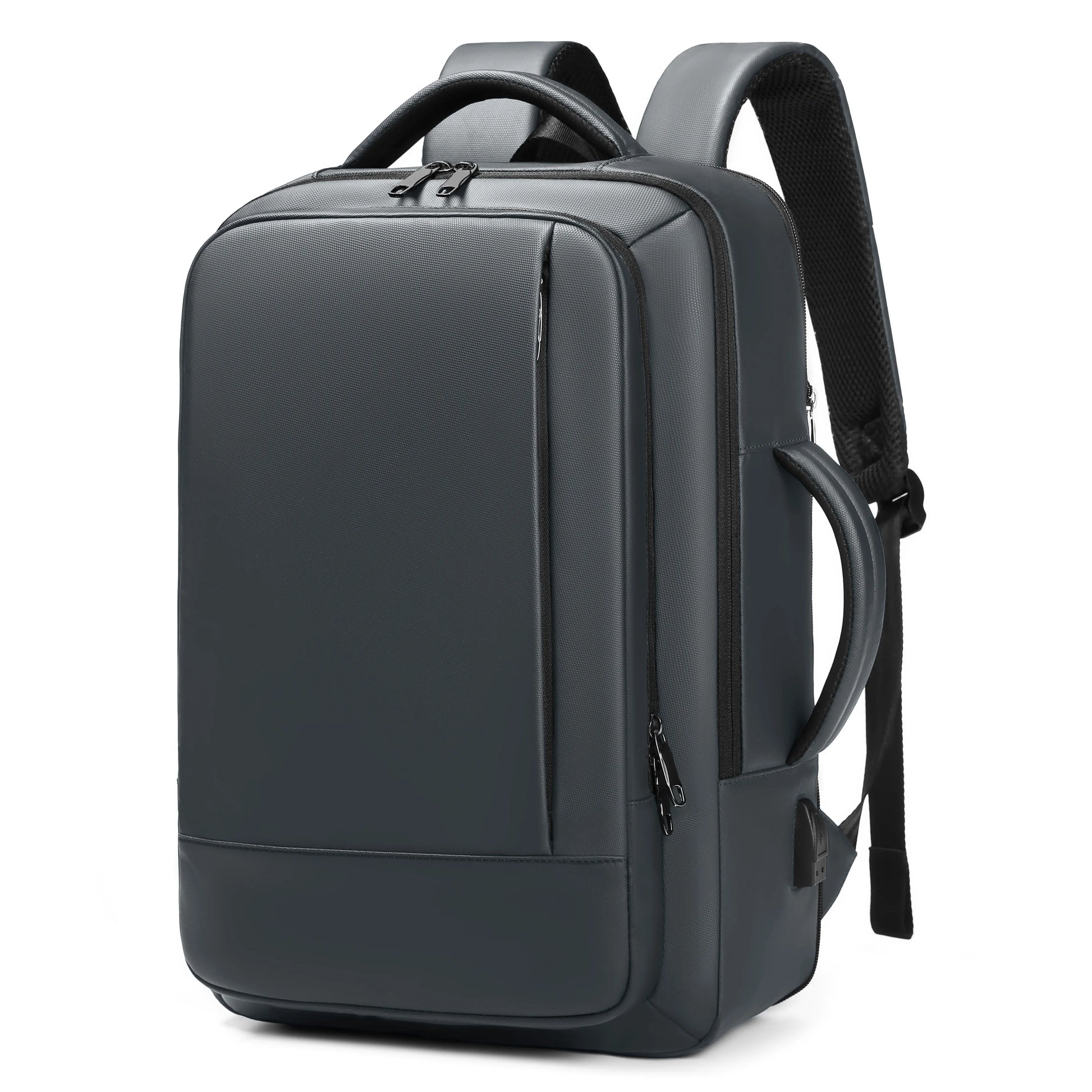 Mingao 1905 USB Waterproof 15.6" Laptop Backpack - Grey