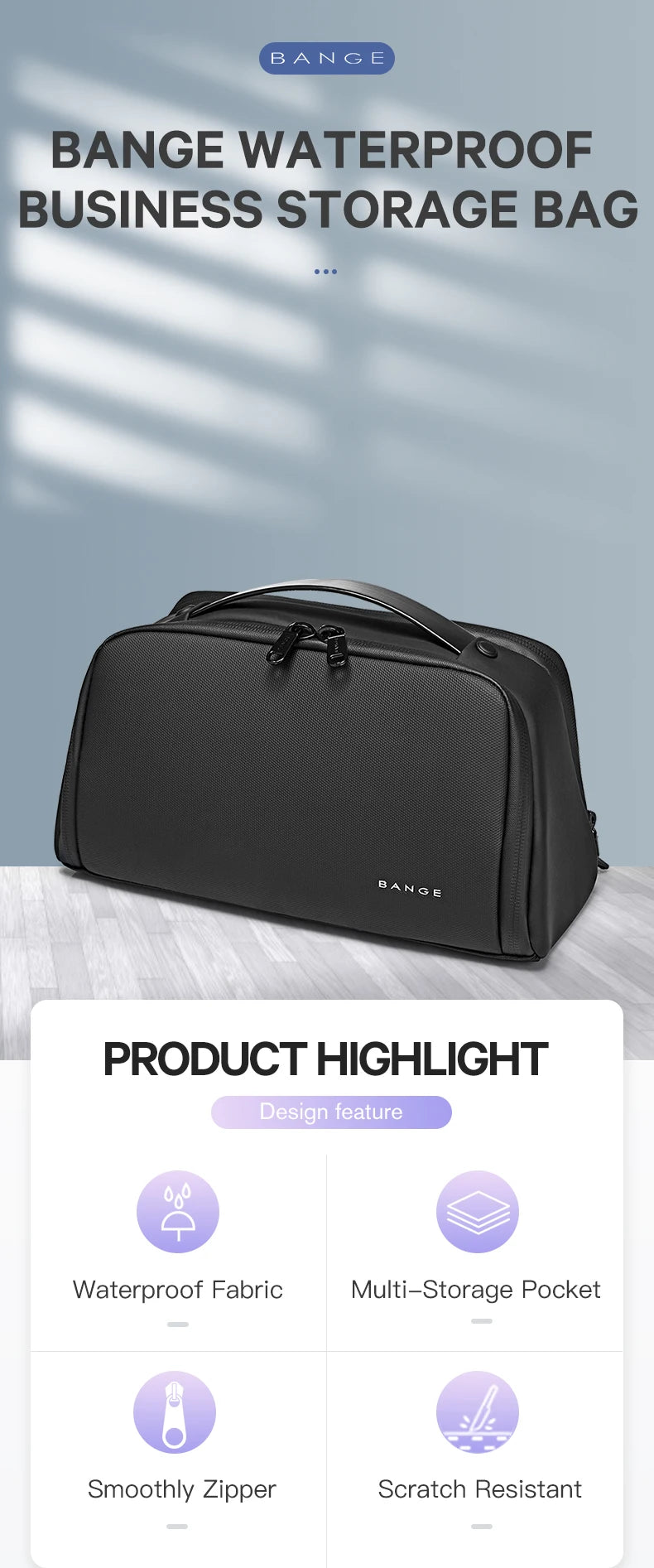 Bange Cosmo 22196 Modern Polyester Backpack