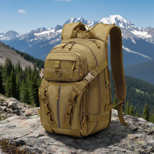 Tactical hiking backpack 20L front view