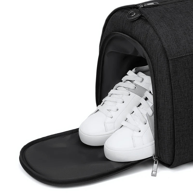 Mingao 233028-0 Wheeled Foldable Garment Travel Duffle Bag