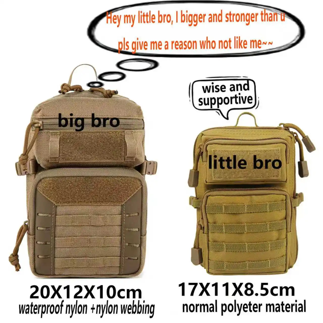 Hong HT-202503 Ripstop Tactical MOLLE Sling Bag - detail 2