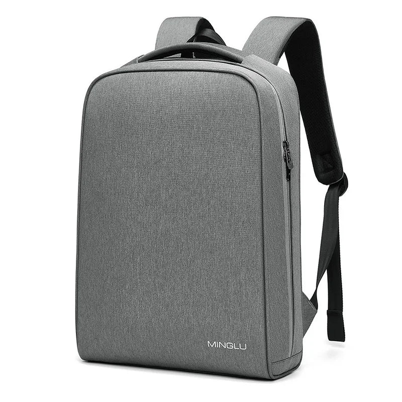Mingao 1016 Waterproof School Laptop Backpack - Grey