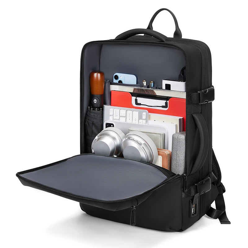 Mingao 241054 Expandable USB Travel Laptop Backpack - 5