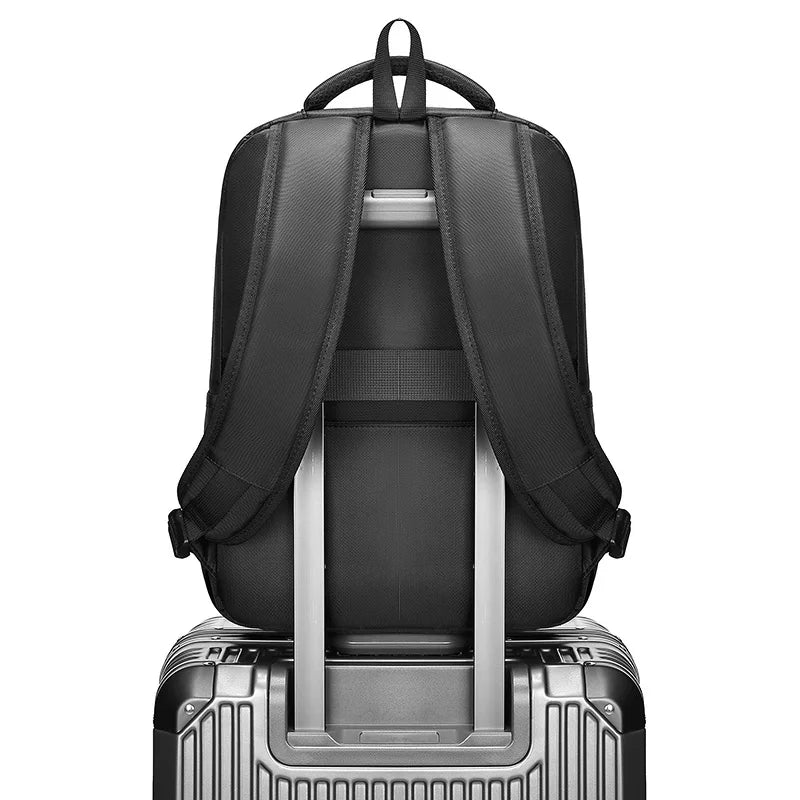 Mingao 1026 USB Waterproof Business Travel Laptop Backpack