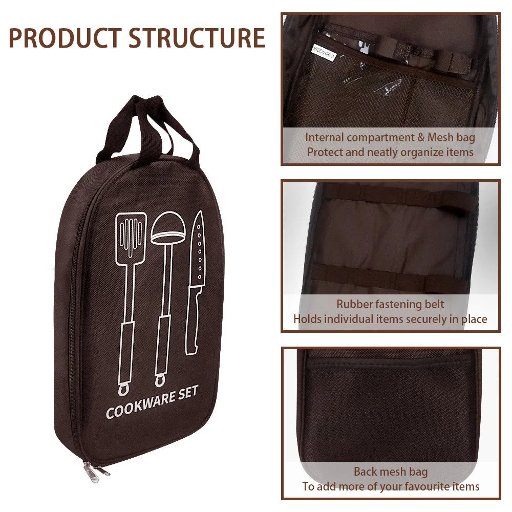 Hong Camping Cutlery & Tableware Roll Bag - detail 5
