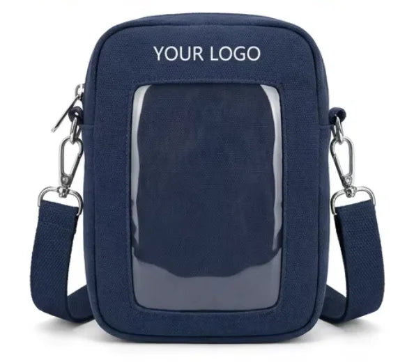 Backper Lacerta Graded Card Crossbody — Deep Blue