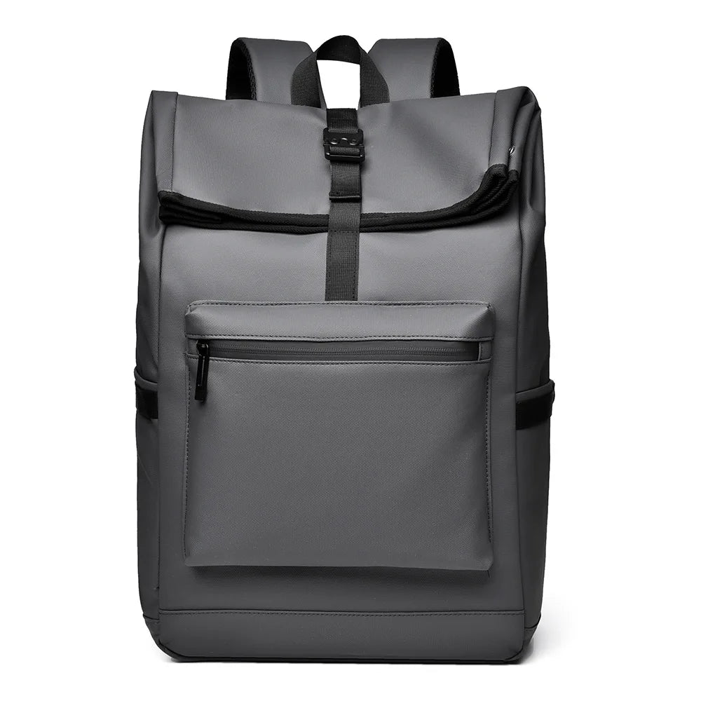 Lightweight college laptop backpack front view