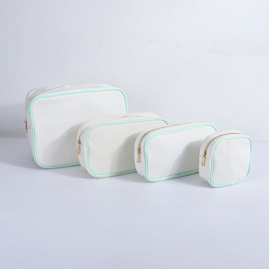 Backper Aquila Blank Canvas Cosmetic Bag — Mint
