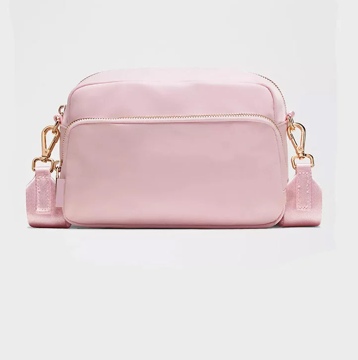 Backper Eridanus Fruit-Print Crossbody — Hot Pink