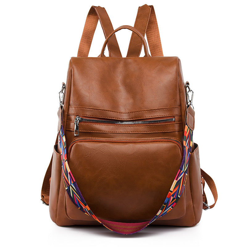 Peridot backpack worn view