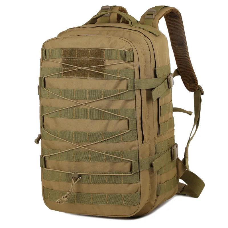 Pasithee tactical backpack side view