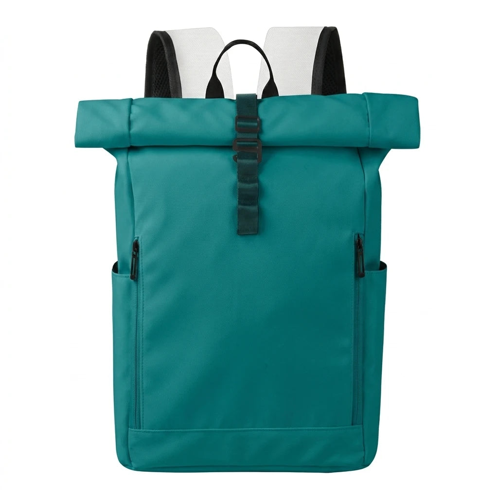 Backper Atlas Expandable Laptop Backpack — Teal