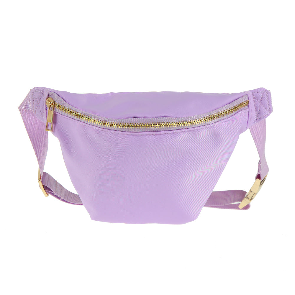 Backper Corvus Nylon Running Belt & Fanny Pack — Purple
