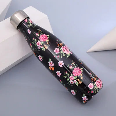 500ml Stainless Steel Vacuum Insulated Flask – Cola Shape Sports Bottle – 9