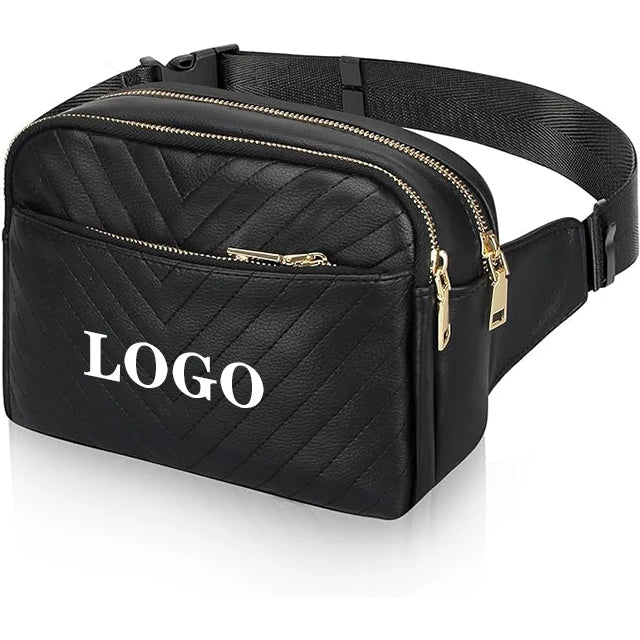 Backper Celaeno PU Leather Waist Bag — Military Green