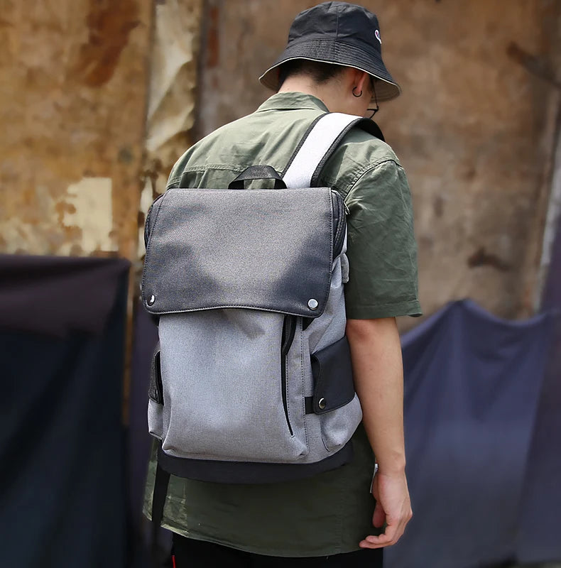 Mingao 055 USB Anti-Theft Student Laptop Backpack - detail 1