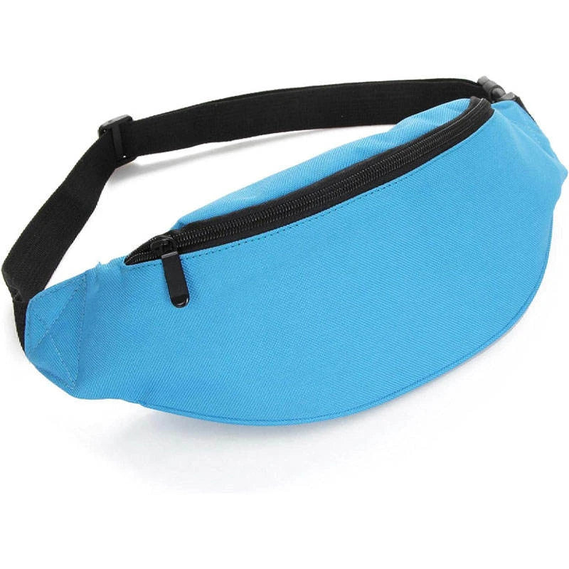 Backper Equuleus Custom Logo Waist Bag — Sky Blue