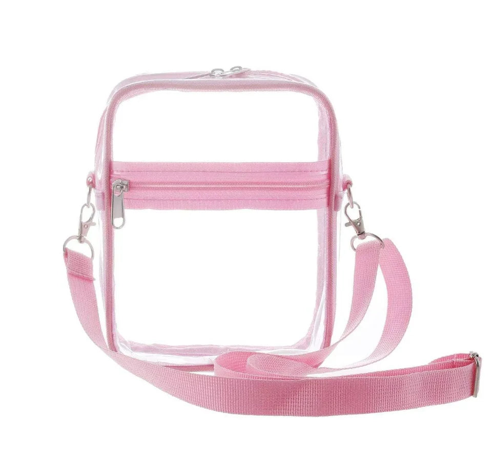 Backper Monoceros Clear Stadium Bag — Pink