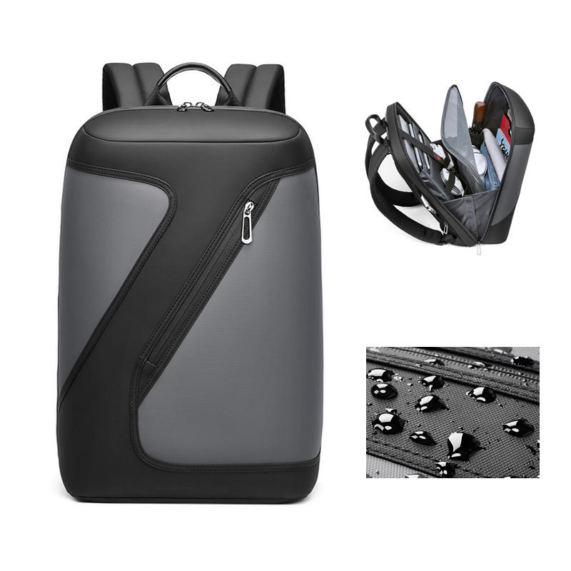 Mingao 231029 waterproof laptop backpack front view