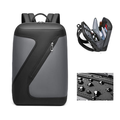 Mingao 231029 waterproof laptop backpack front view