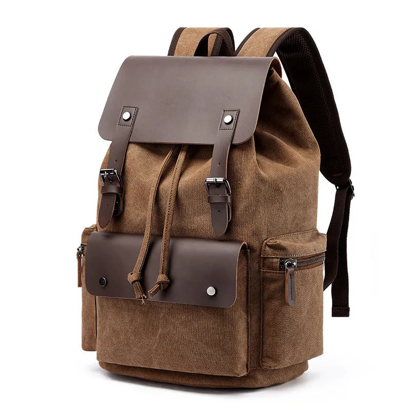 Pandora canvas backpack side