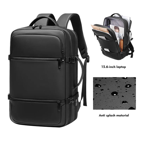 Mingao 2026 Anti-Theft USB Waterproof Business Laptop Backpack