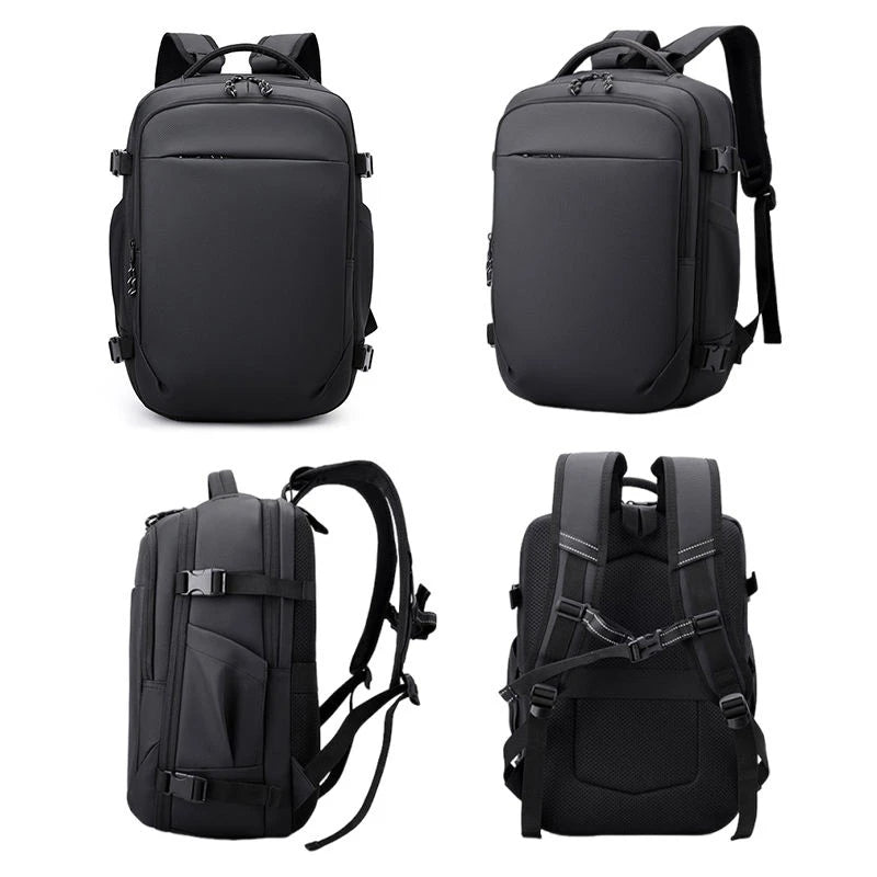 Keman KMBLTX26016 Luxury Business Laptop Backpack - Open View