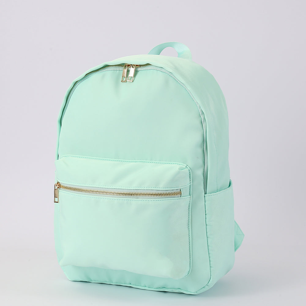 Backper Aquila 15-inch Nylon Laptop Backpack — Mint Green
