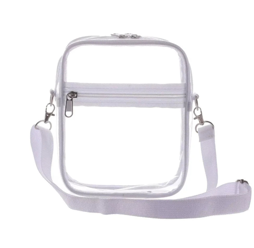 Backper Monoceros Clear Stadium Bag — White