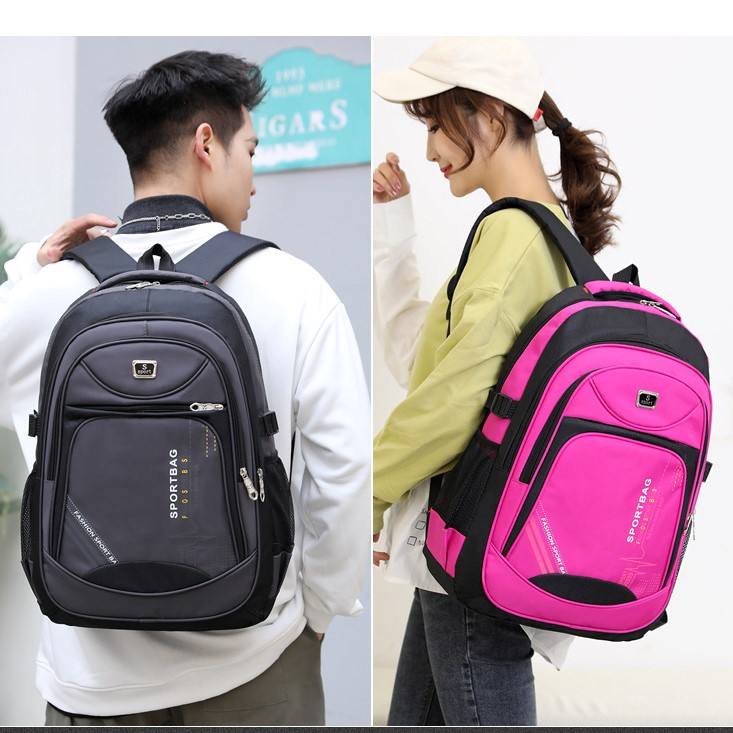 SPORTBAG Rugged Reflective Laptop Backpack Senjia - back