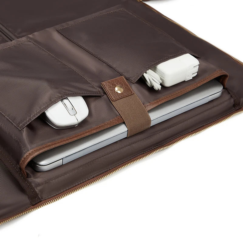 Mingao 233015 Luxury PU Leather Sneaker Garment Duffle Bag - 2