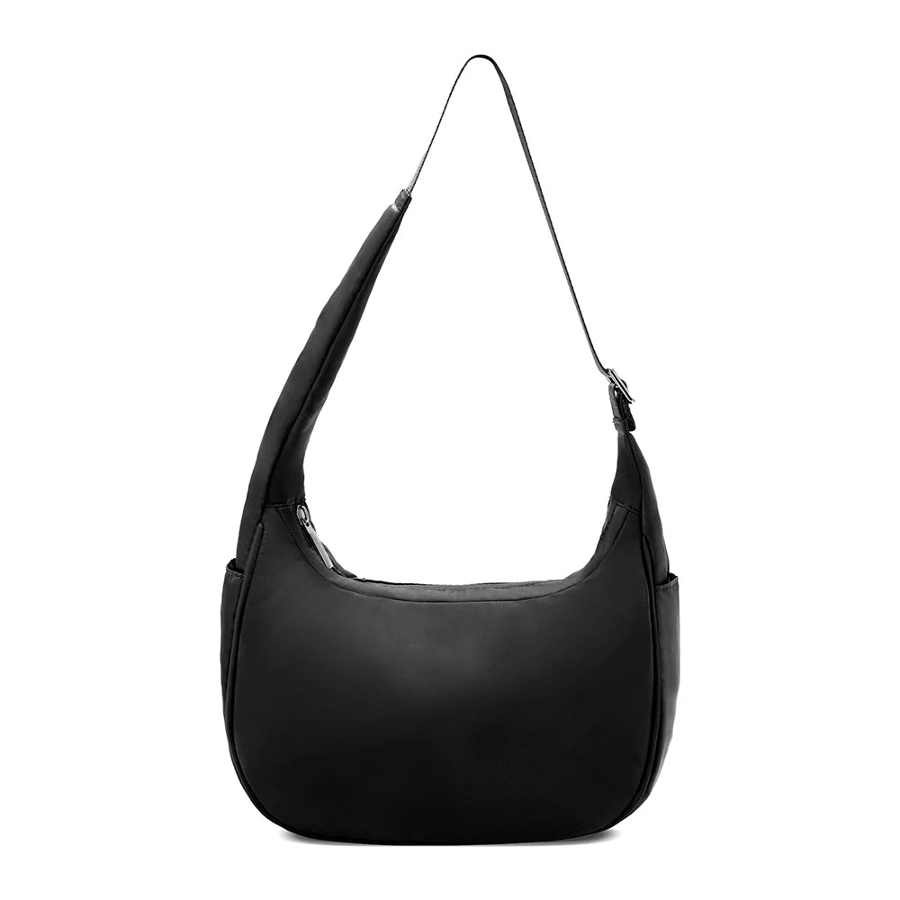 Backper Hercules Leopard Crossbody Tote — Black