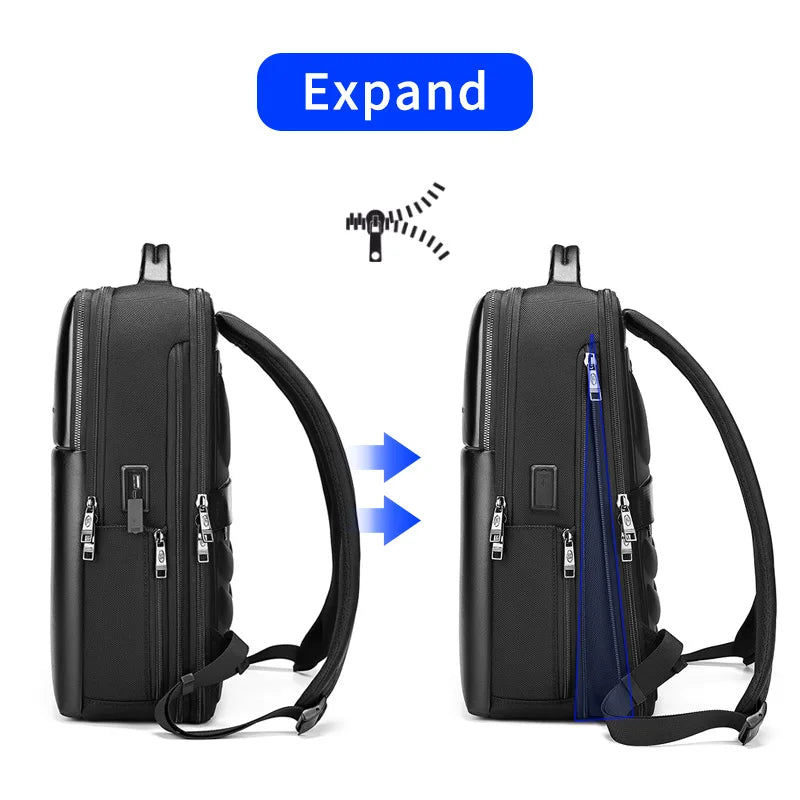 Mingao 231020 USB Anti-Theft Business 15.6 inch Laptop Backpack
