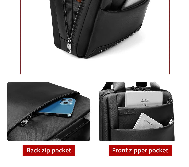 Mingao 182 A4 Business Laptop Briefcase Bag - detail 5