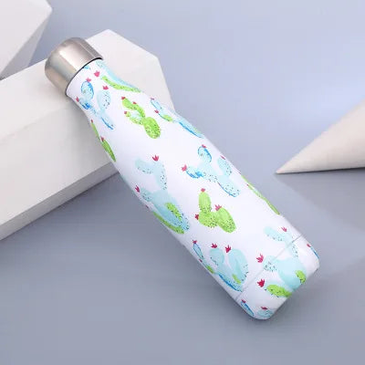 500ml Stainless Steel Vacuum Insulated Flask – Cola Shape Sports Bottle – 18