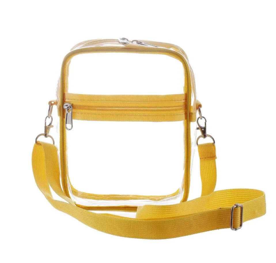 Backper Monoceros Clear Stadium Bag — Mustard