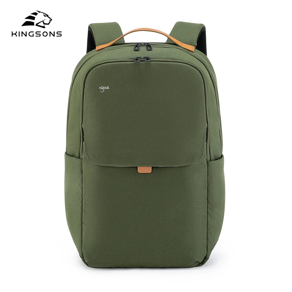 Kingsons kids' waterproof school backpack — back panel