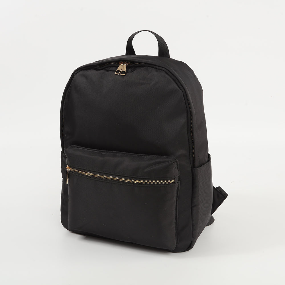 Backper Aquila 15-inch Nylon Laptop Backpack — Black