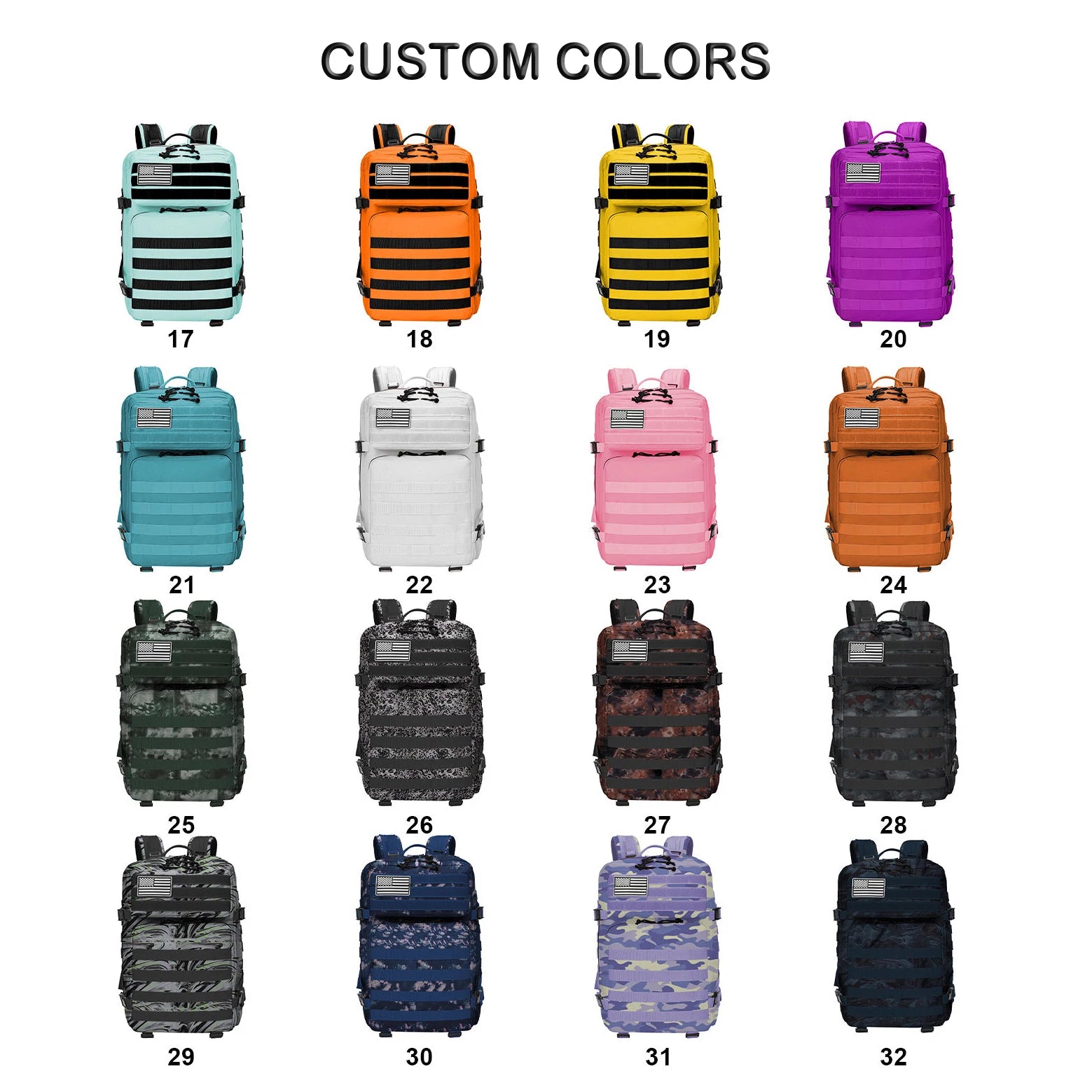 Hong BM-24M669 45L Waterproof Molle Tactical Backpack