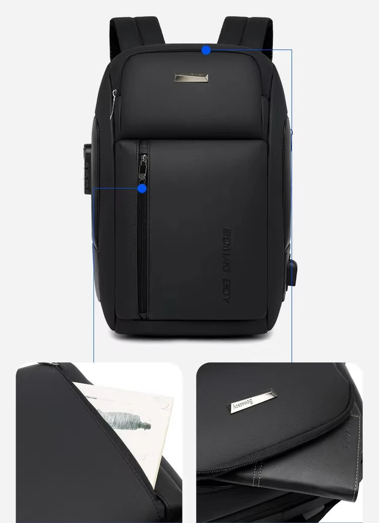 Keman KMBRS9019 Smart Lightweight Breathable Men Laptop Backpack