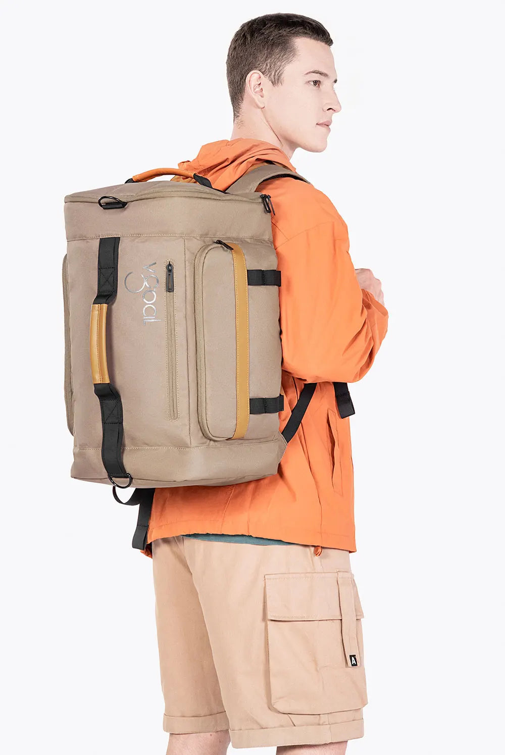 Kingsons Barrel-Shape Eco Outdoor Travel Backpack