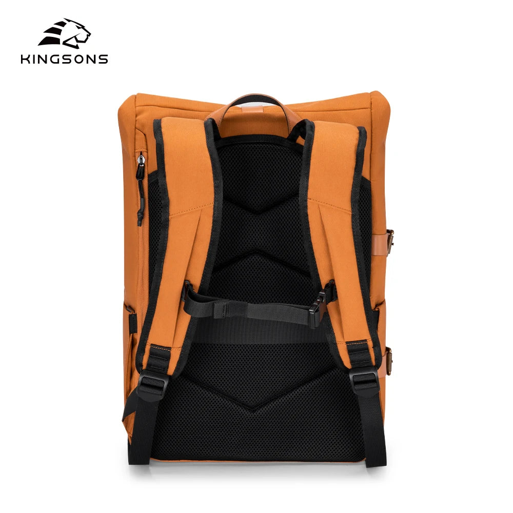 Kingsons anti-theft travel backpack — lifestyle shot
