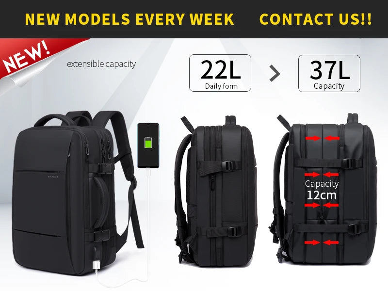 Bange Reef BG-G66 Modern Polyester Backpack