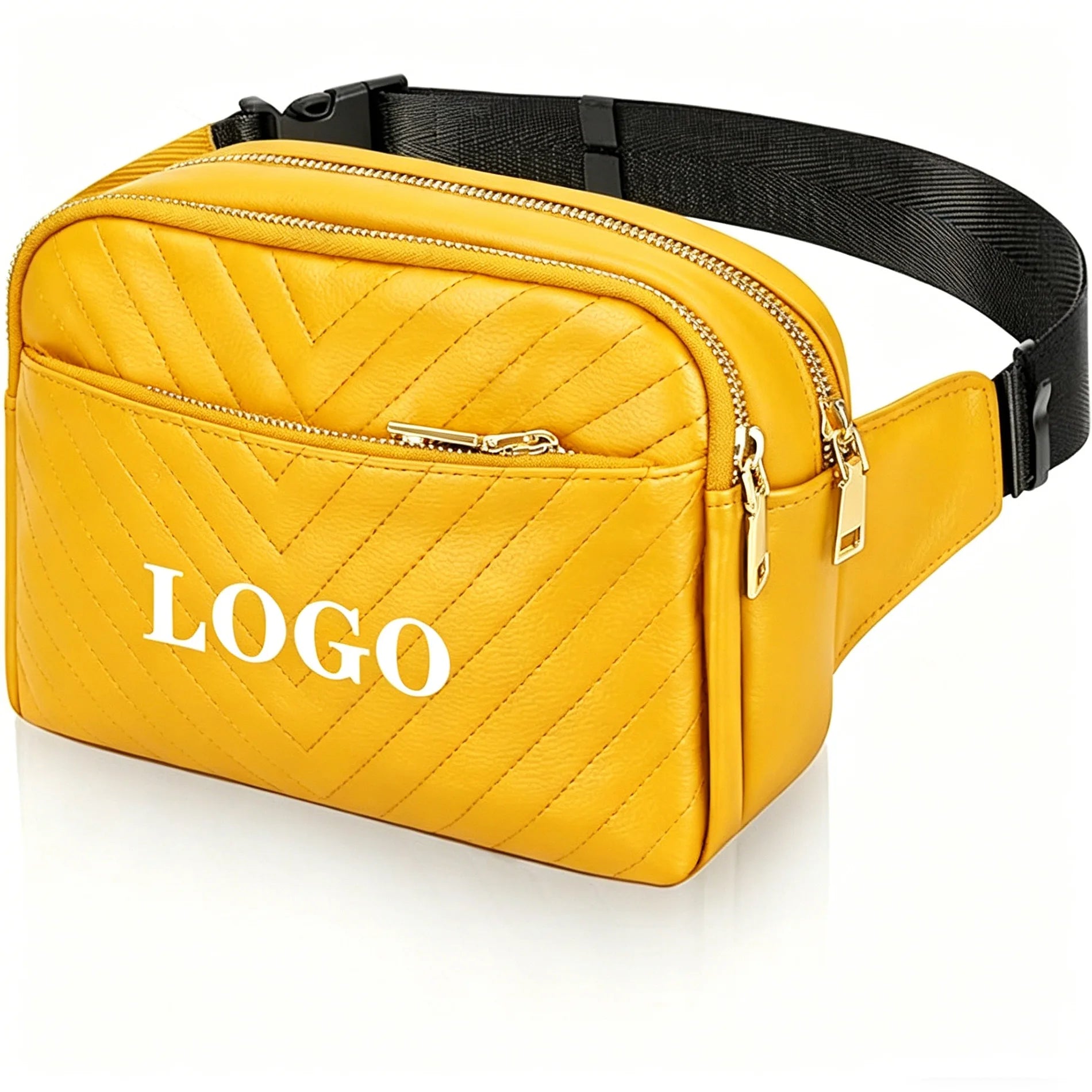 Backper Celaeno PU Leather Waist Bag — Yellow