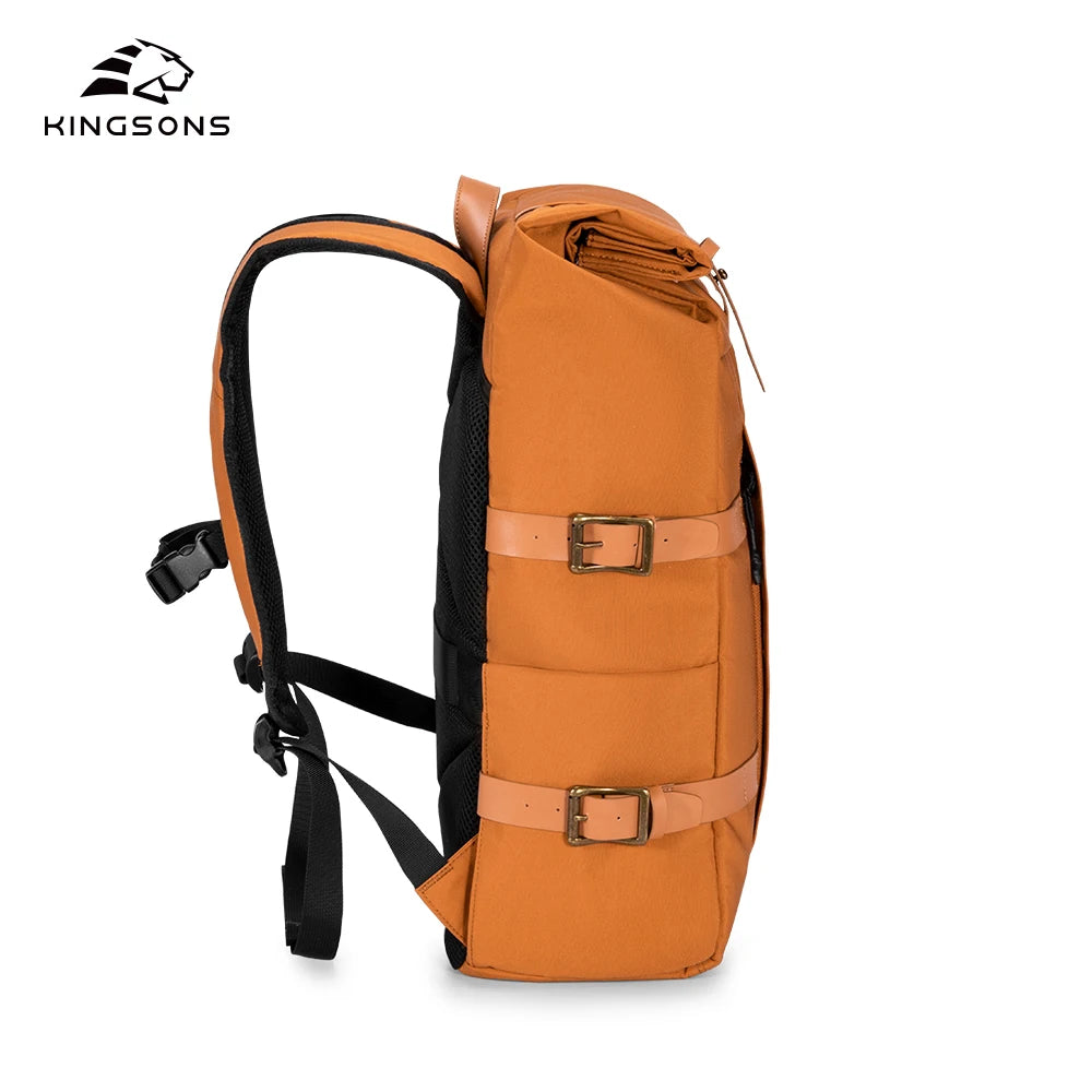 Kingsons anti-theft travel backpack — lifestyle shot